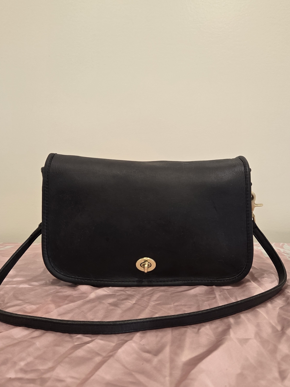 Classic Black Coach Legacy- Gold Hardware